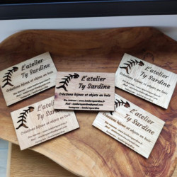 Lot de 5 cartes de visite...